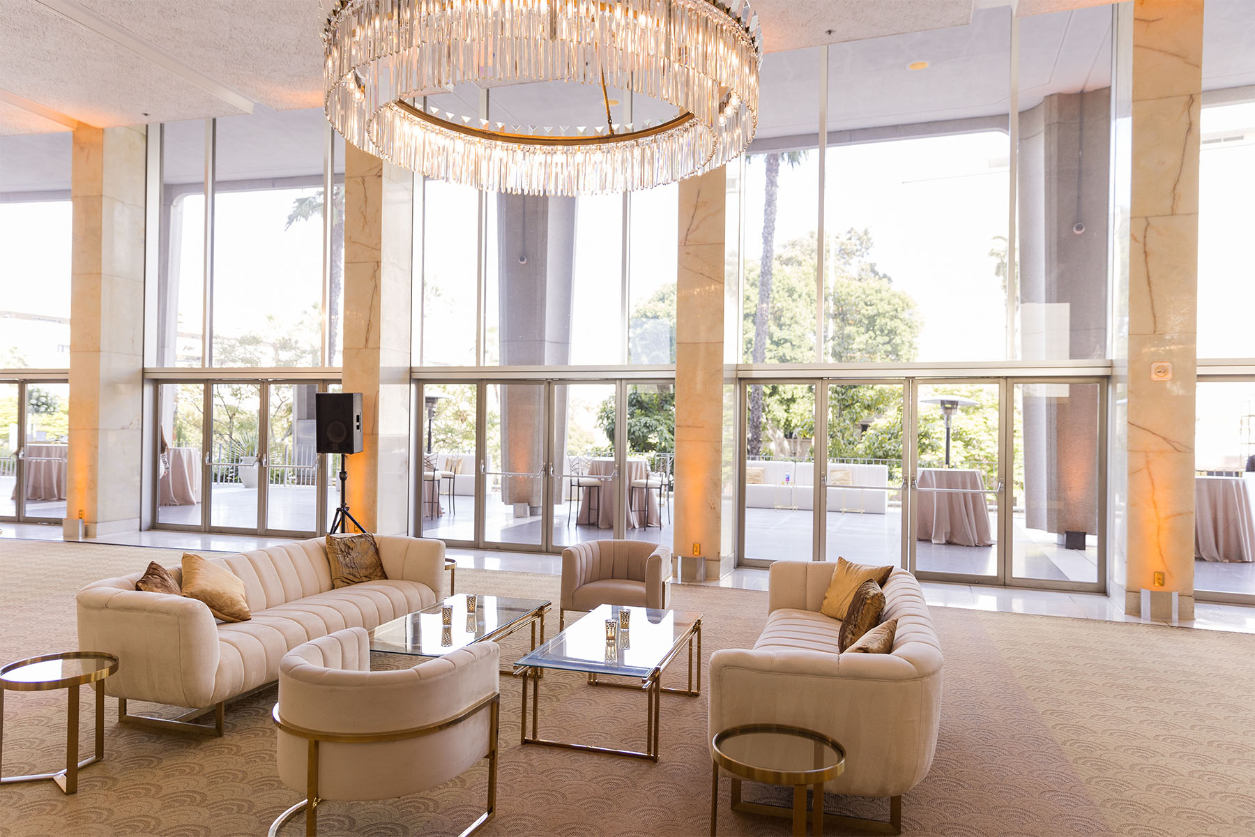 Dorothy Chandler Pavilion Lobby - Collonade